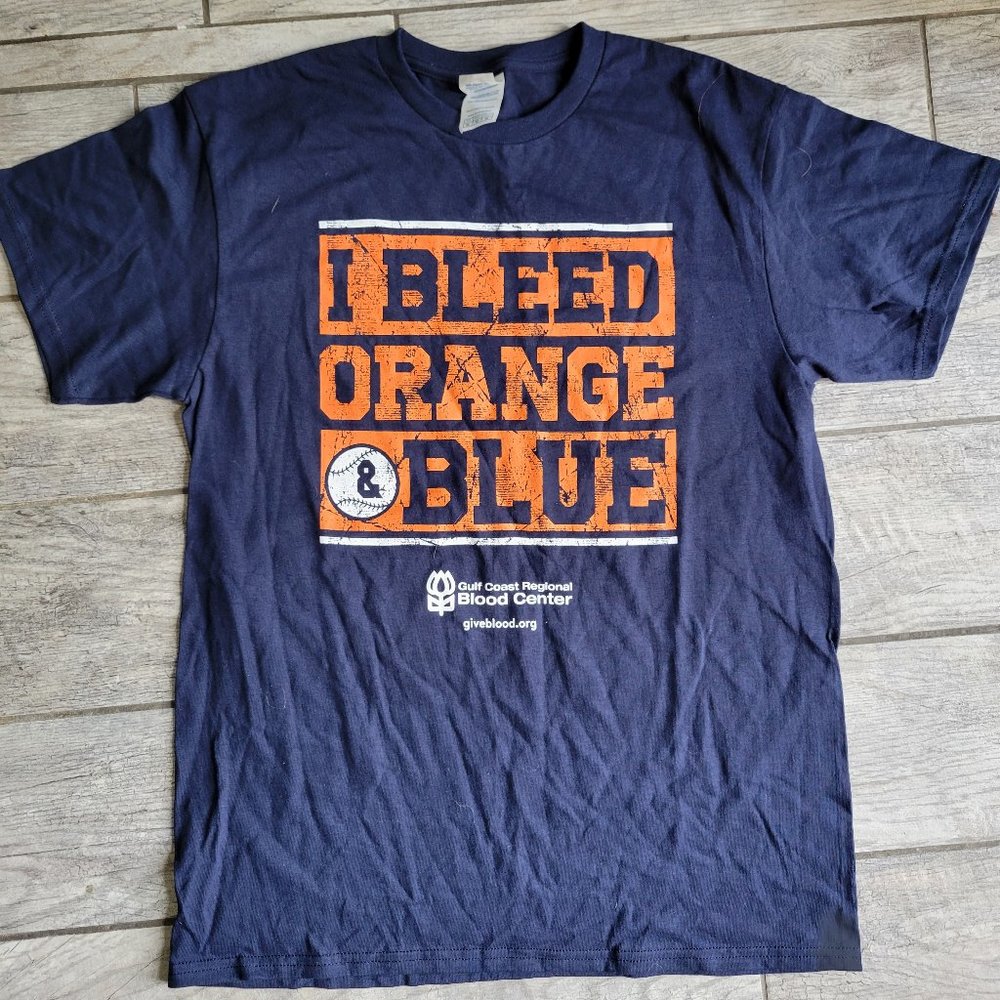 "I Bleed Orange and Blue" Limited Edition Houston Astros Tee